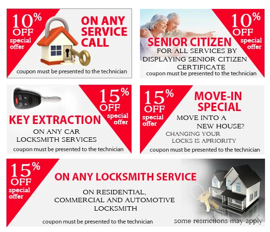 San Jose Lock And Keys San Jose, CA 408-461-3465 - coupon4-set-five